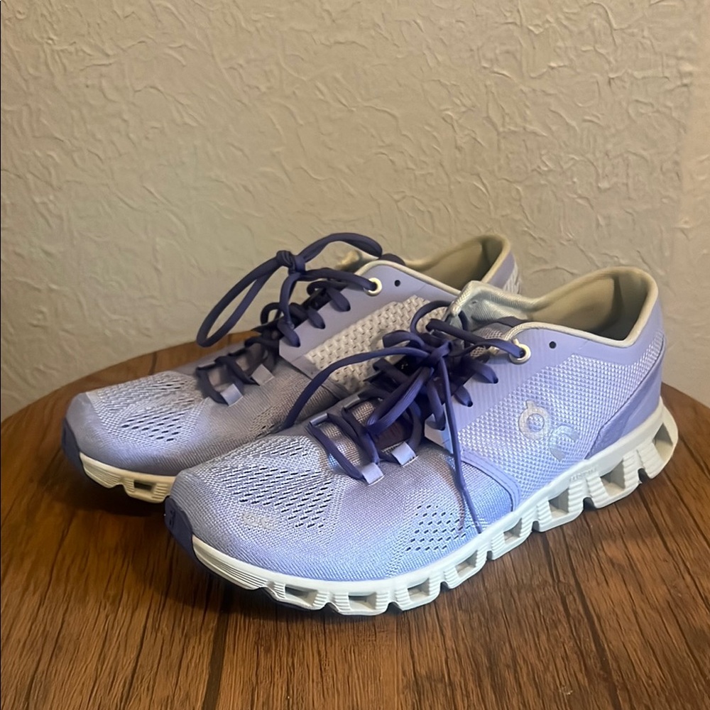 On. Cloud Running Women's Purple Athletic Shoes